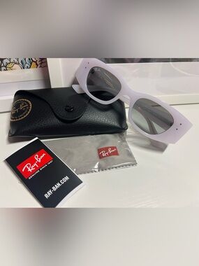 RAY-BAN Kat 49mm Small Rectangular Sunglasses